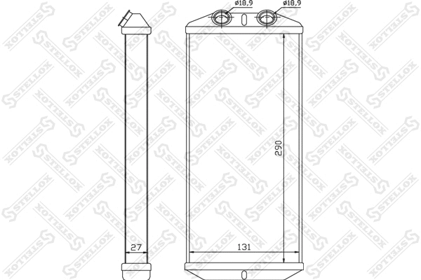 Système de chauffage STELLOX 10-35140-SX