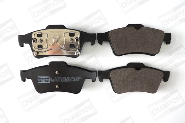 Kit de plaquettes de frein, frein à disque CHAMPION 573018CH
