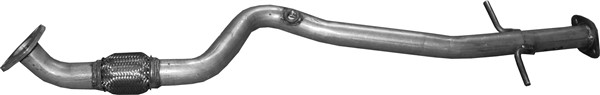 Tuyau d'échappement POLMO 17.100