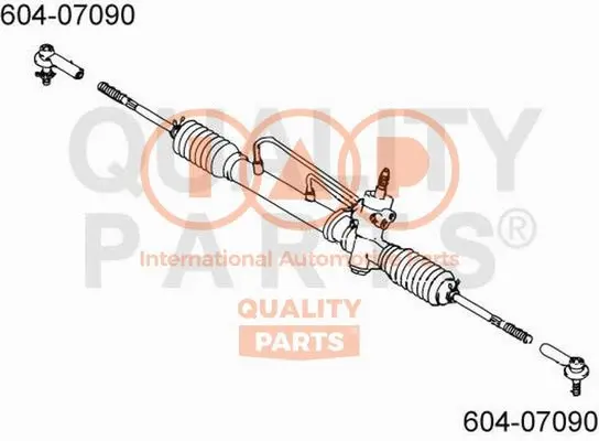 Rotule de barre de connexion IAP QUALITY PARTS 604-07090