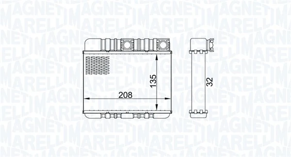 Système de chauffage MAGNETI MARELLI 350218469000