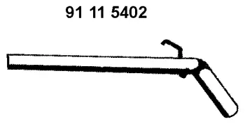 Tuyau d'échappement EBERSPÄCHER 91 11 5402
