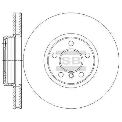 Disque de frein Hi-Q SD5202