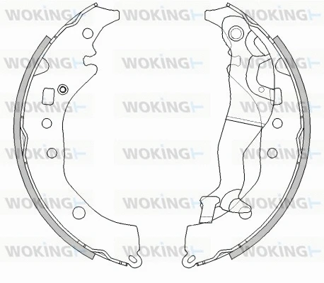 Mâchoire de frein WOKING Z4292.01