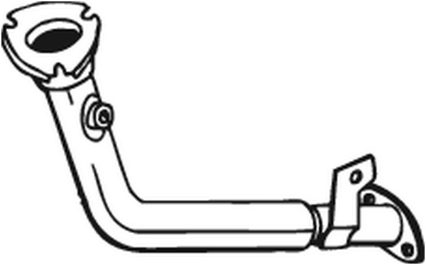 Tuyau d'échappement KLOKKERHOLM 740-363