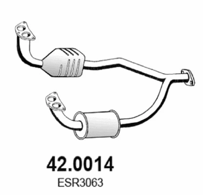 Catalyseur ASSO 42.0014