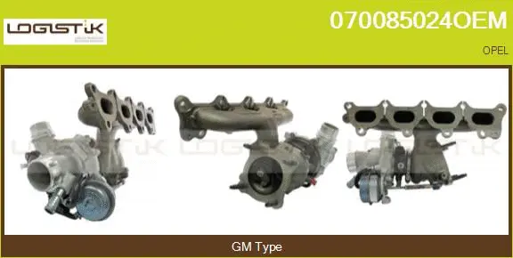 Turbocompresseur, suralimentation LGK 070085024OEM