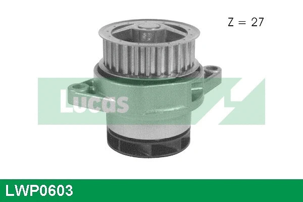 Pompe à eau, refroidissement du moteur LUCAS LWP0603