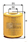 Filtre à huile CLEAN FILTERS ML4574