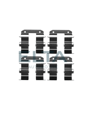 Kit d'accessoires, plaquette de frein à disque ELTA AUTOMOTIVE EA8706