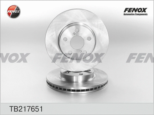 Disque de frein FENOX TB217651