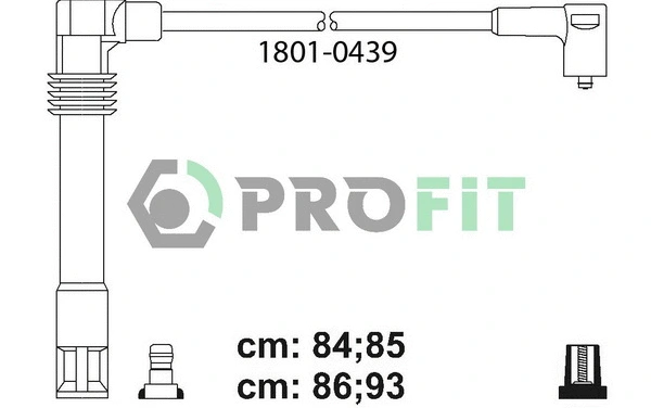 Kit de câbles d'allumage PROFIT 1801-0439