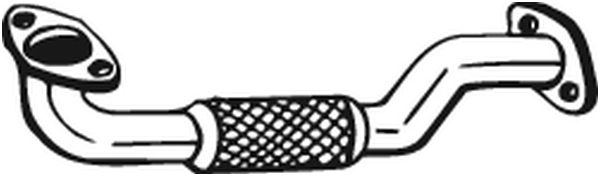 Tuyau d'échappement KLOKKERHOLM 751-221