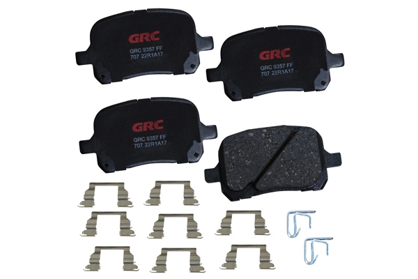 Kit de plaquettes de frein, frein à disque GRC - Ultra Brakes GCD707