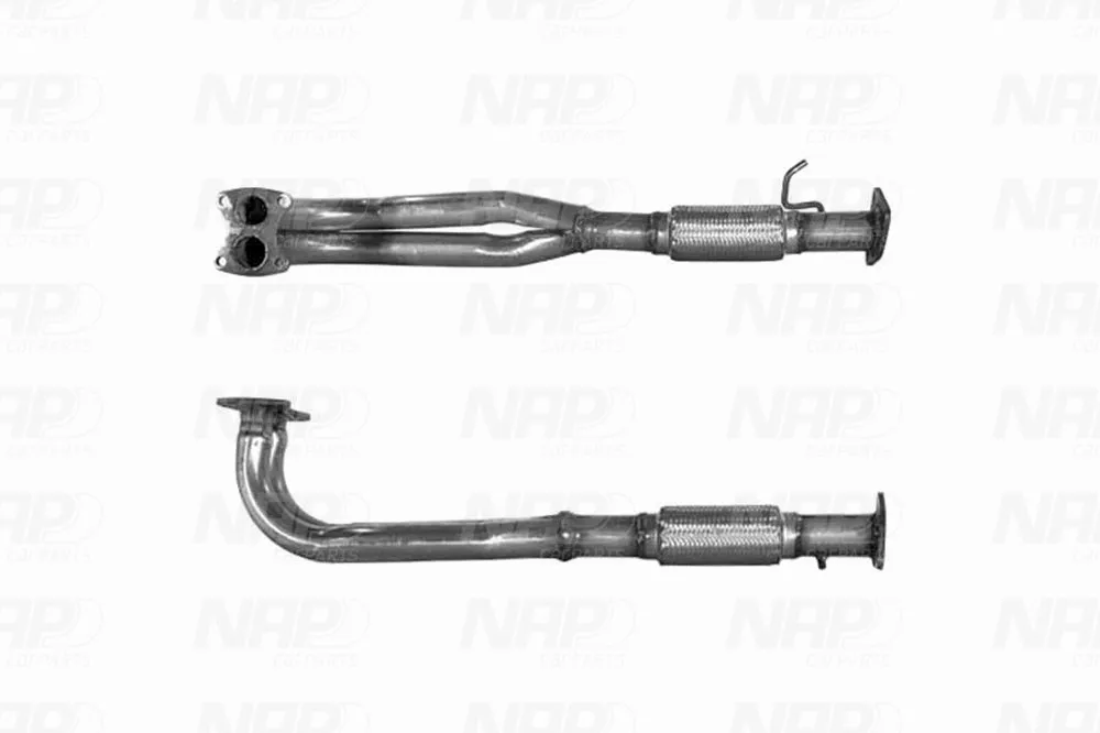 Tuyau d'échappement NAP carPARTS GmbH CAF10177