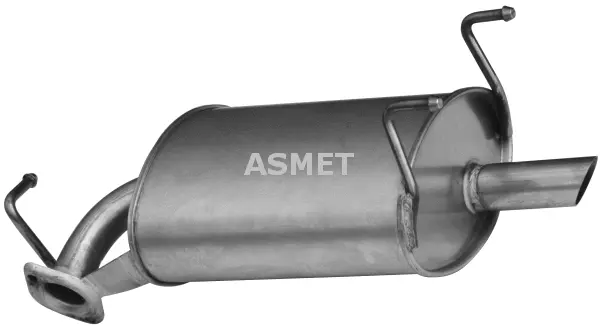 Silencieux arrière ASMET 20.017