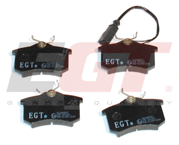 Kit de plaquettes de frein, frein à disque EGT 321845EGT