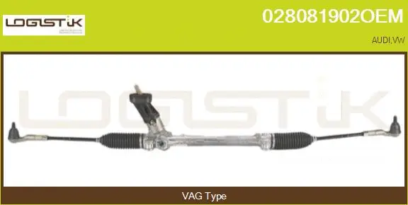 Crémaillère de direction LGK 028081902OEM