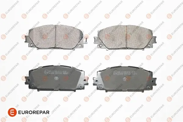 Kit de plaquettes de frein, frein à disque EUROREPAR 1623055780