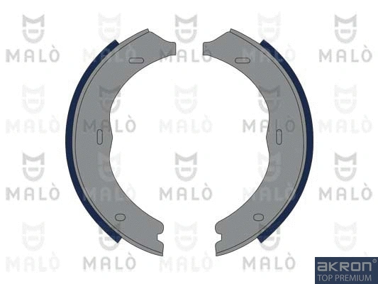 Jeu de mâchoires de frein, frein de stationnement AKRON-MALÒ 1390174