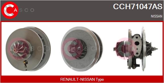 Groupe carter, turbocompresseur CASCO CCH71047AS
