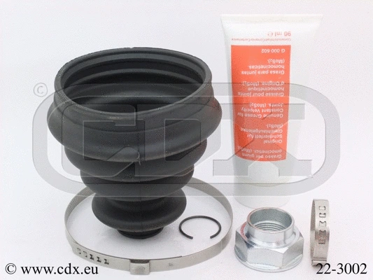 Jeu de joints-soufflets, arbre de commande CDX 22-3002