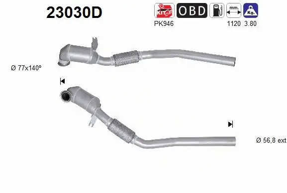 Catalyseur AS 23030D