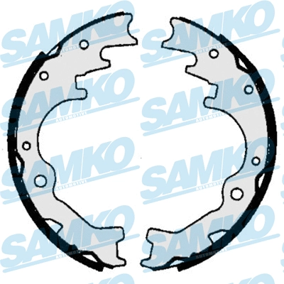 Jeu de mâchoires de frein SAMKO 86520