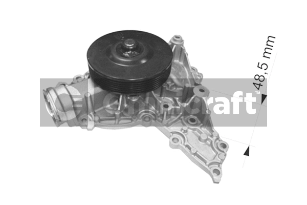 Pompe à eau, refroidissement du moteur Omnicraft 2317453