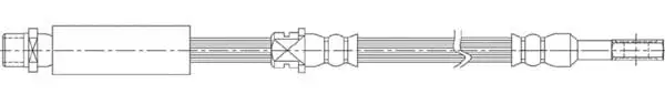 Flexible de frein Technika 43354