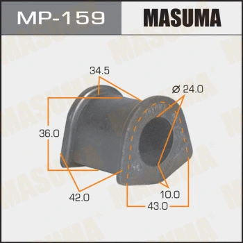 Coussinet de palier, stabilisateur MASUMA MP-159