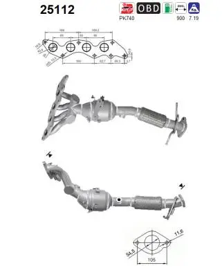 Catalyseur AS 25112