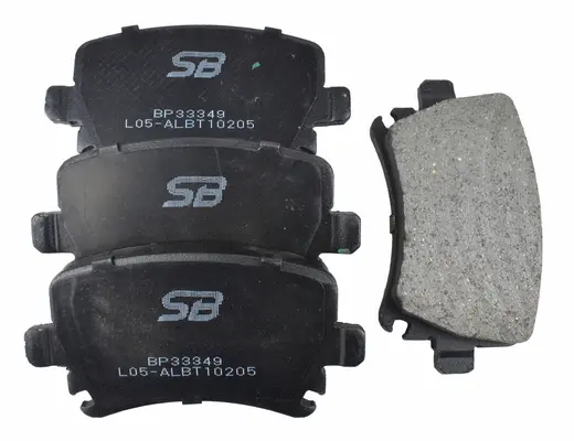 Kit de plaquettes de frein, frein à disque SB BP33349