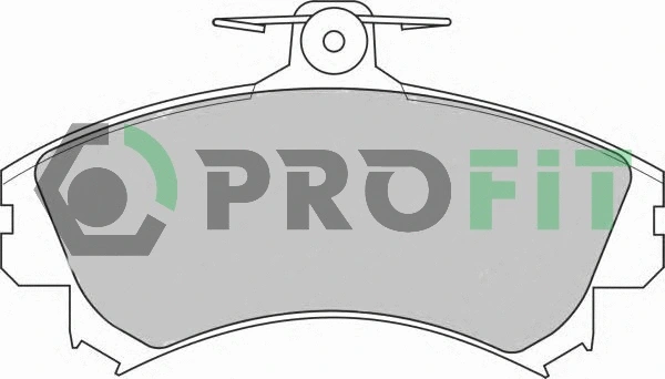 Kit de plaquettes de frein, frein à disque PROFIT 5000-1093