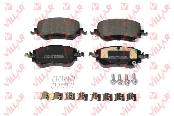 Kit de plaquettes de frein, frein à disque VILLAR 626.2292K