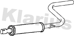 Silencieux central KLARIUS 230985