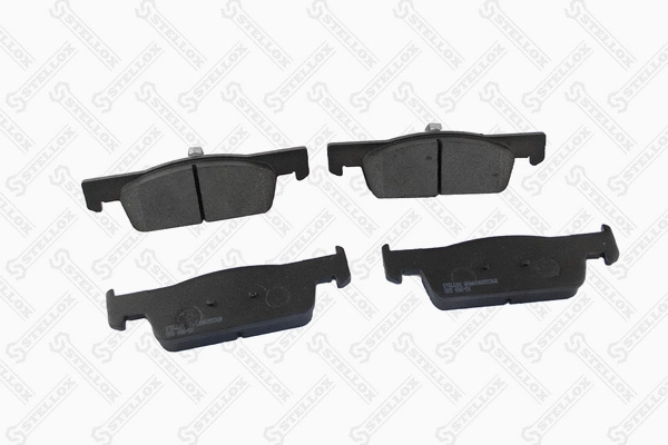 Kit de plaquettes de frein, frein à disque STELLOX 000 686-SX