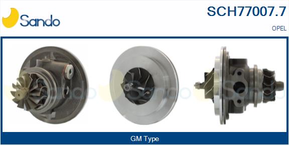 Groupe carter, turbocompresseur SANDO SCH77007.7