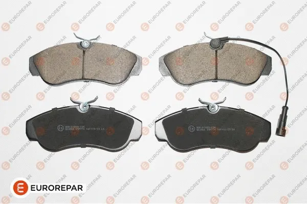 Kit de plaquettes de frein, frein à disque EUROREPAR 1617277980