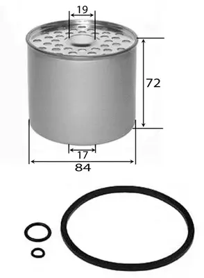 Filtre à carburant JS ASAKASHI FE43001