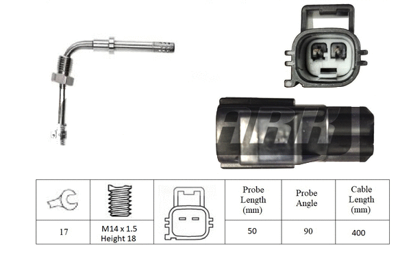 Capteur, température des gaz LEMARK LXT045