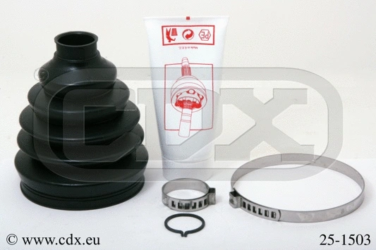 Jeu de joints-soufflets, arbre de commande CDX 25-1503