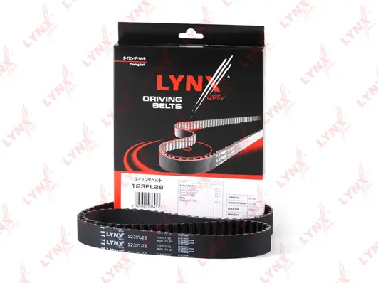 Courroie crantée LYNXAUTO 123FL28