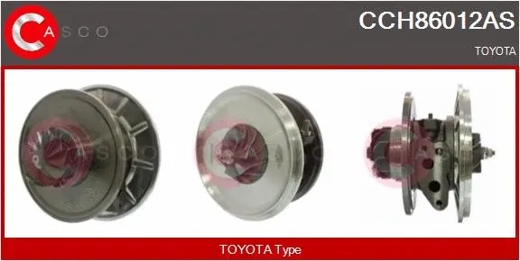 Groupe carter, turbocompresseur CASCO CCH86012AS
