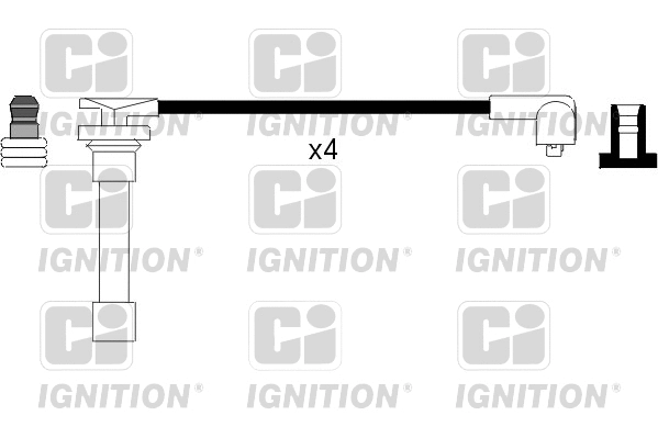 Kit de câbles d'allumage QUINTON HAZELL XC665