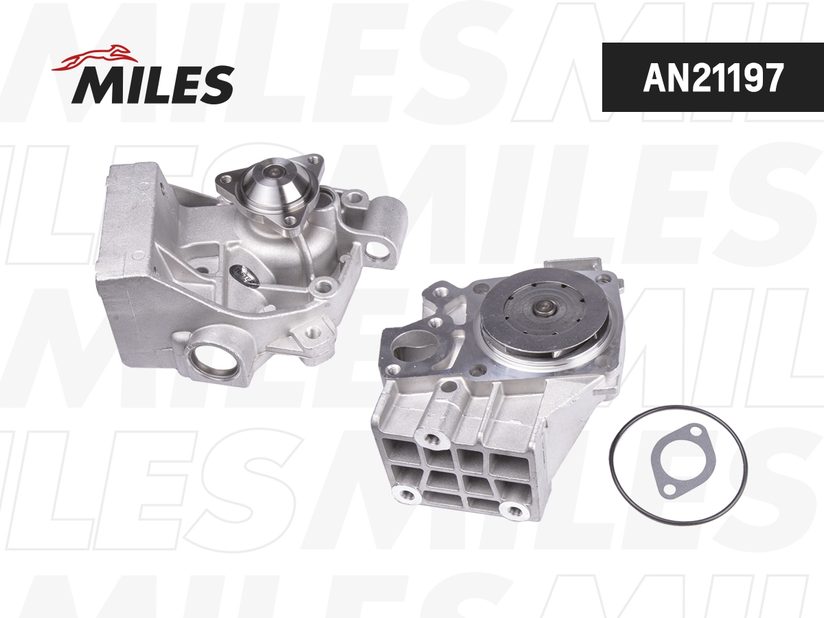 Pompe à eau, refroidissement du moteur MILES AN21197