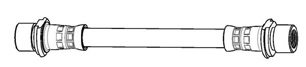 Flexible de frein CEF 514541