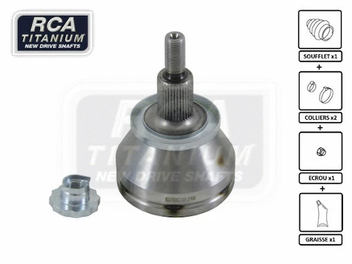 Jeu de joints, arbre de transmission RCA FRANCE AV94