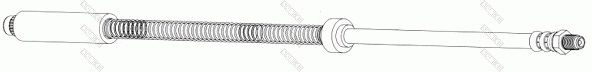 Flexible de frein GIRLING 9002288
