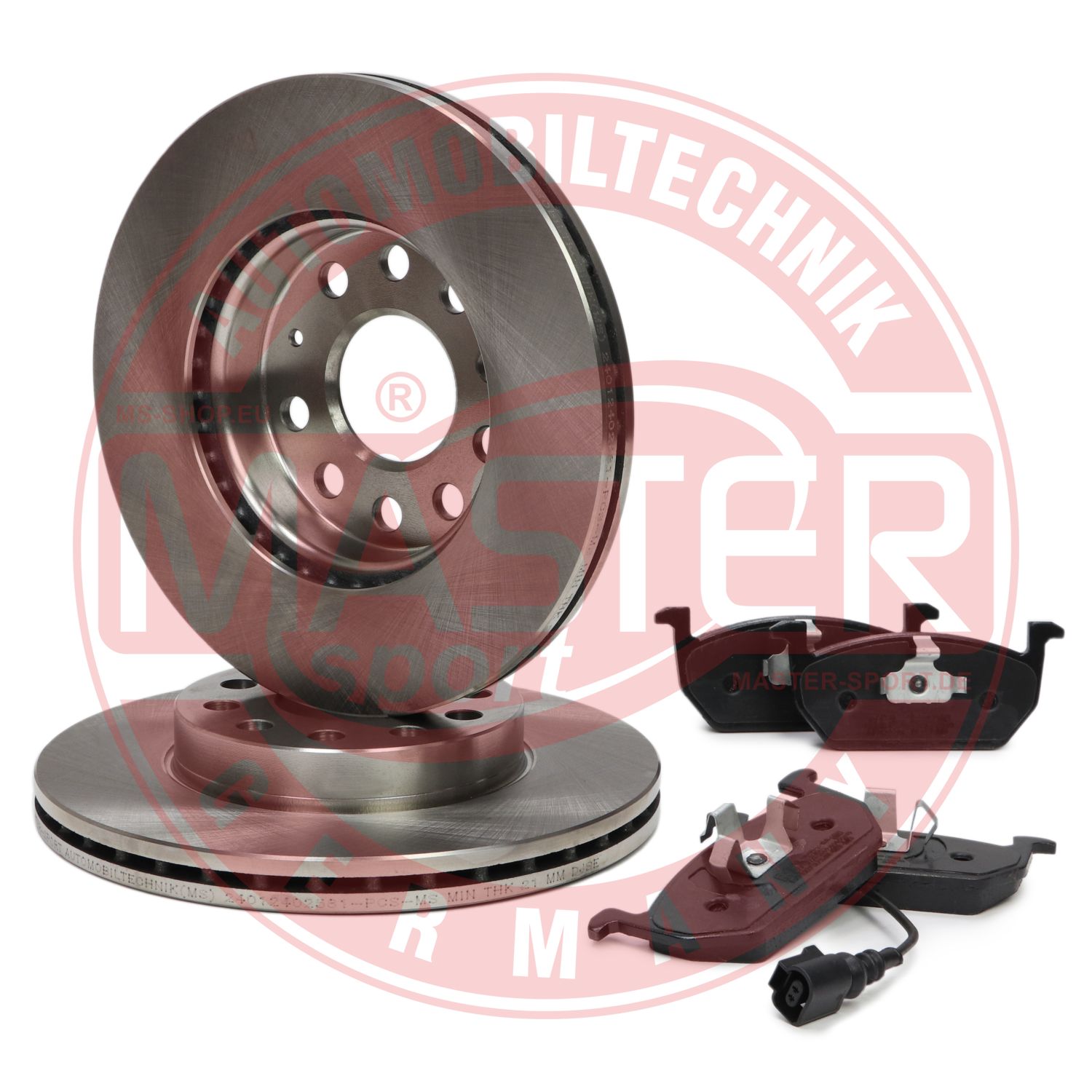 Kit de freins, frein à disques MASTER-SPORT GERMANY 202402580